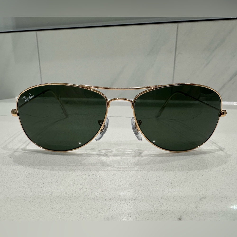 Ray-Ban Gold Sunglasses RB3362 Cockpit *New*